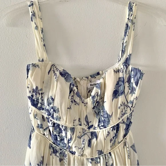 NWT Reformation Jayde Dress in Lupine - Picture 5 of 11